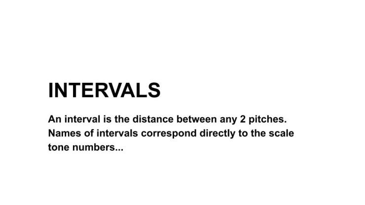 Intervals 2